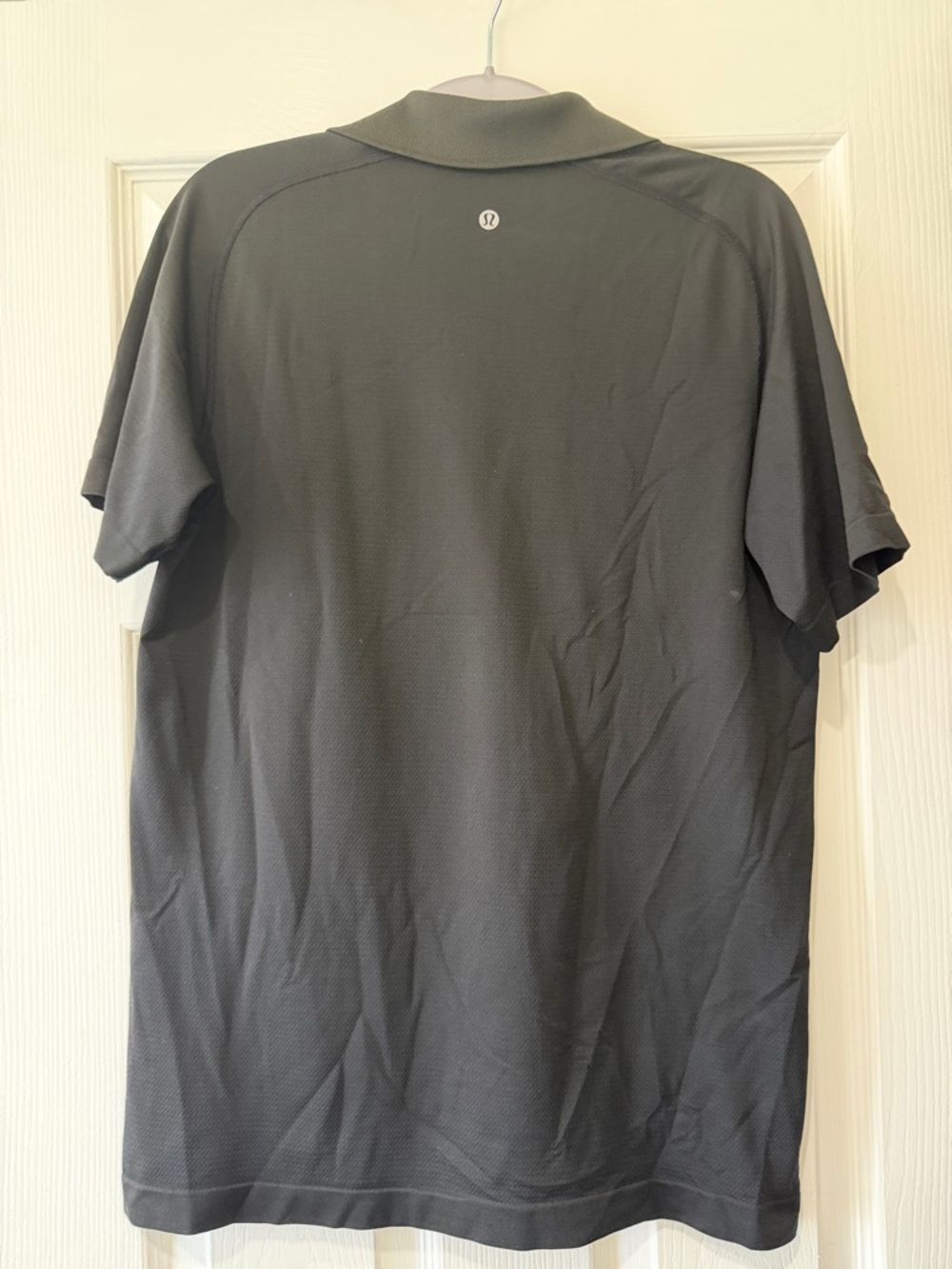 lululemon Men's black Polo Shirt in medium
